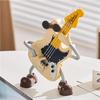 Musical Instrument Statue Abstract Tabletop Display Guitar Statue Desktop Decoration For Music Lovers Boys Girls Kids Bookshelf