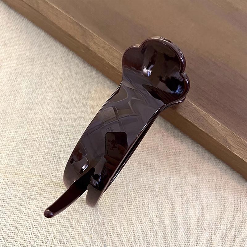 New High Ponytail Hair Clips for Women High End Simple Feel Featuring Back Head Clip Vertical Duckbill Clip Hair Accessory