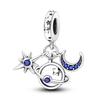 NEW 925 Silver Charms Cat Planet Ballet Shoes Pendant Beads fit Bracelet Necklace Diy For Woman Jewelry Matching