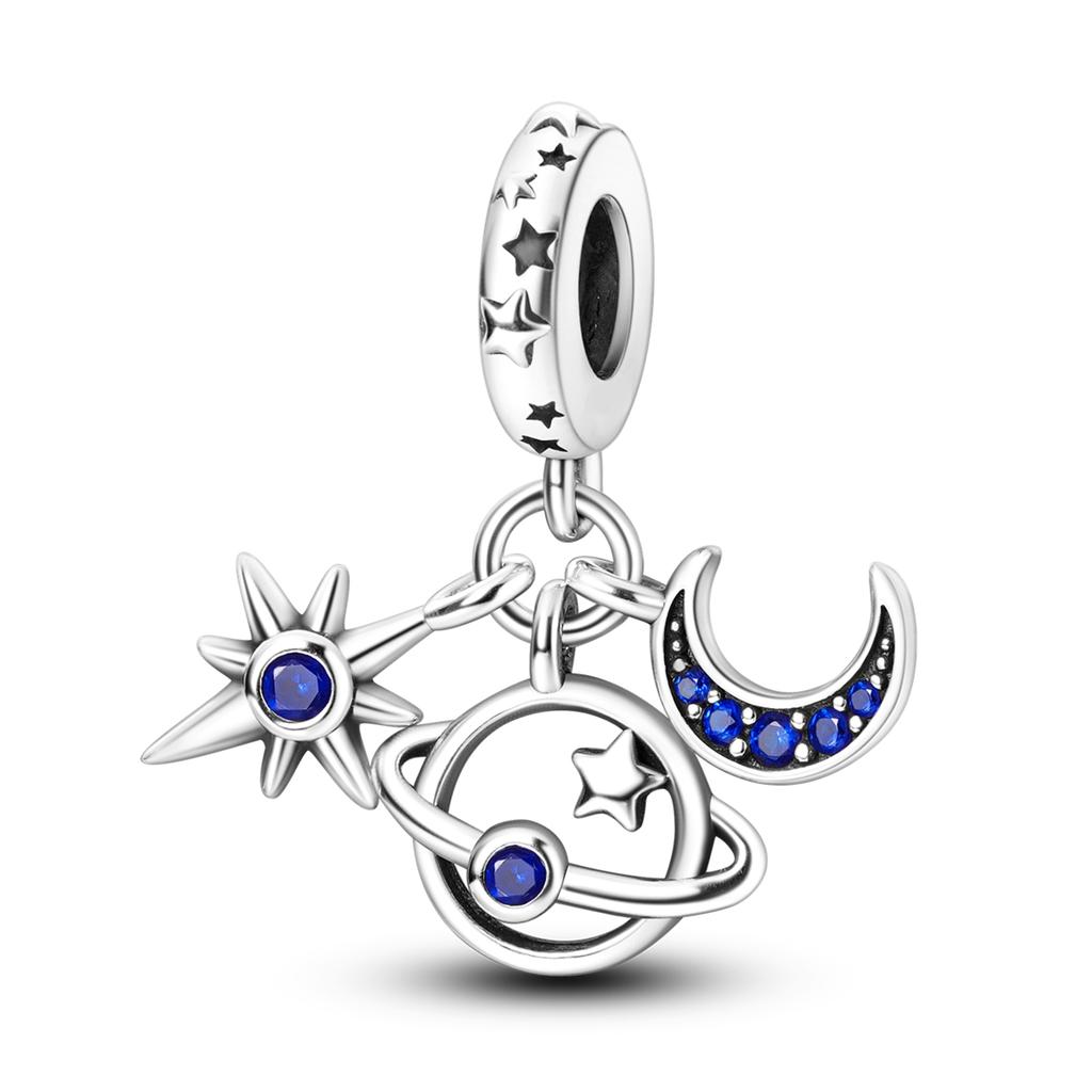 NEW 925 Silver Charms Cat Planet Ballet Shoes Pendant Beads fit Bracelet Necklace Diy For Woman Jewelry Matching