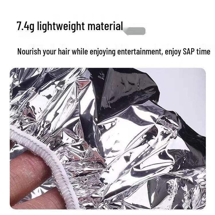 Yuyu Hair Steam Cap: Tin Foil Heat Mask for Hair Care & Perm