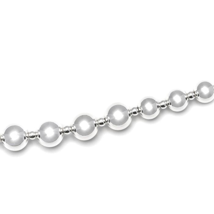 Bracelet - LUXENTER - Irulox - Fini en rhodium - Longueur 16 Cm - Extension 3 Cm