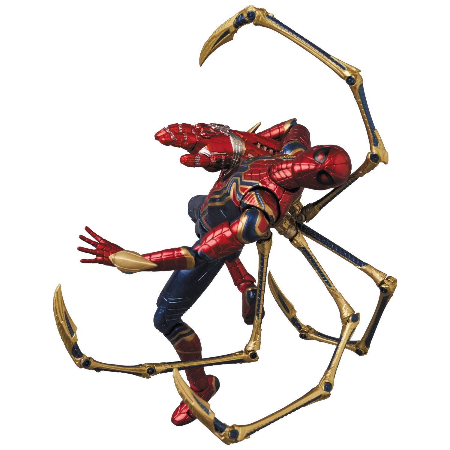 MAFEX AVENGERS END GAME IRON SPIDER Approximately 145mm action figure No.121 (ENDGAME Ver.) - tall, pre-painted