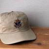 Used Vintage 90s Ralph Lauren POLO Polo Bear Hat Cap Vintage Men's Embroidery Beige