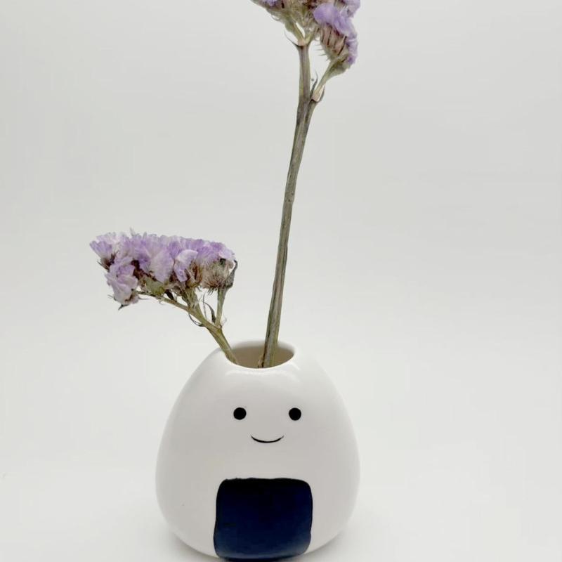 Ceramic Buds Vases Small Rustics Flower Vases Diffuser Bottle Farmhouses Vases for Buds Hydroponics Plant Centerpieces