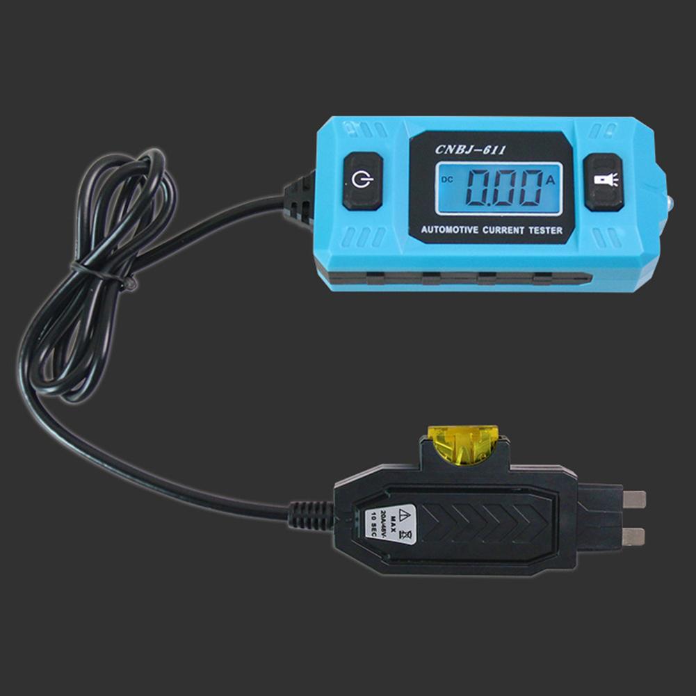 Messwerkzeug Auto Auto Stromtester Autoreparaturwerkzeug Stromdetektor Messung OEM-Nummer Packungsinhalt