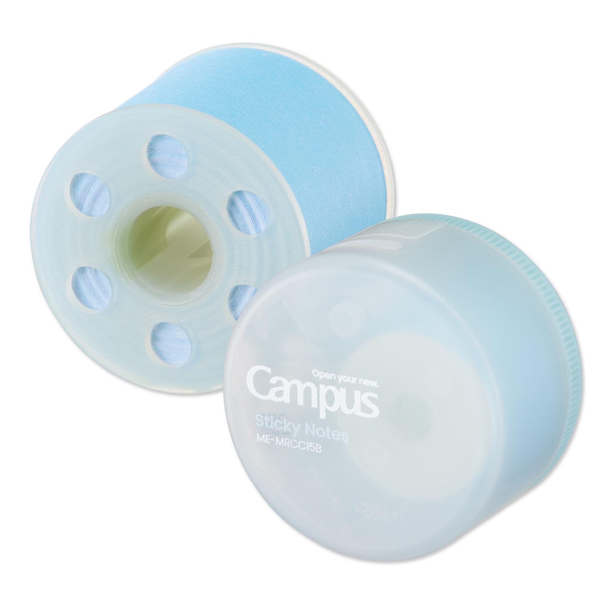 KOKUYO Campus Tack Memo Roll Sticky Notes writing in small Main unit Refill Set (for spaces) - + (Blue) AMME-MRCC15B синий