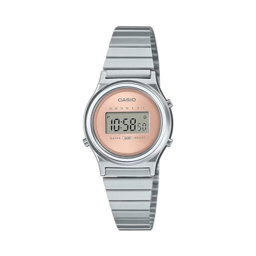 

[Casio] Casio Digital Wristwatch Vintage Series La700we 4a Ladies Salmon Pink Overseas Model