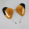 Diadema Lolita con Orecchie di Gatto e Volpe in Peluche - Fascia Cosplay Fatta a Mano