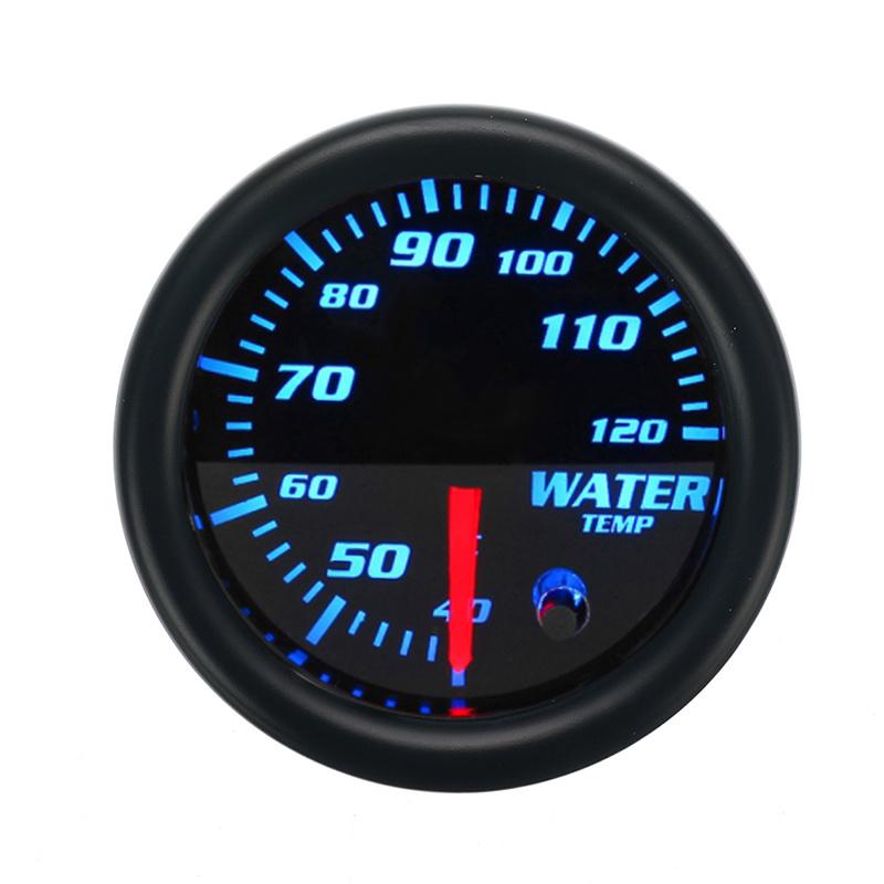 Universelles Auto 2" / 52 mm 7 Farben LED Kühlmittel Temperatur Temp Anzeige Messgerät