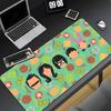 Tappetino per Mouse Cartoon B-Bobs Burgers XXL Gamer Gaming PC Computer Otaku Bordo Bloccato Fai da Te Foto Personalizzata Laptop Notebook Tappetino da Scrivania