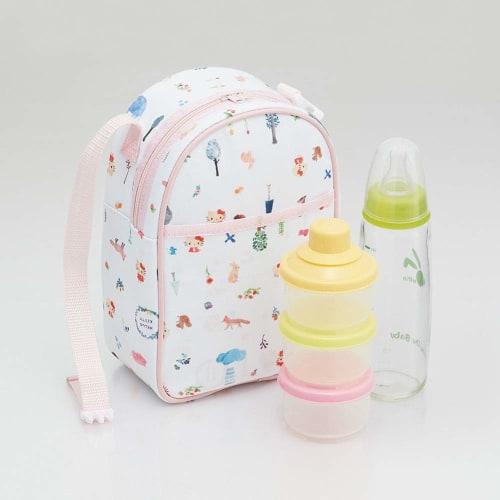 Skater Baby Bottle Powdered Milk Case Pouch Kitty Forest Friend Sanrio Bhmc1
