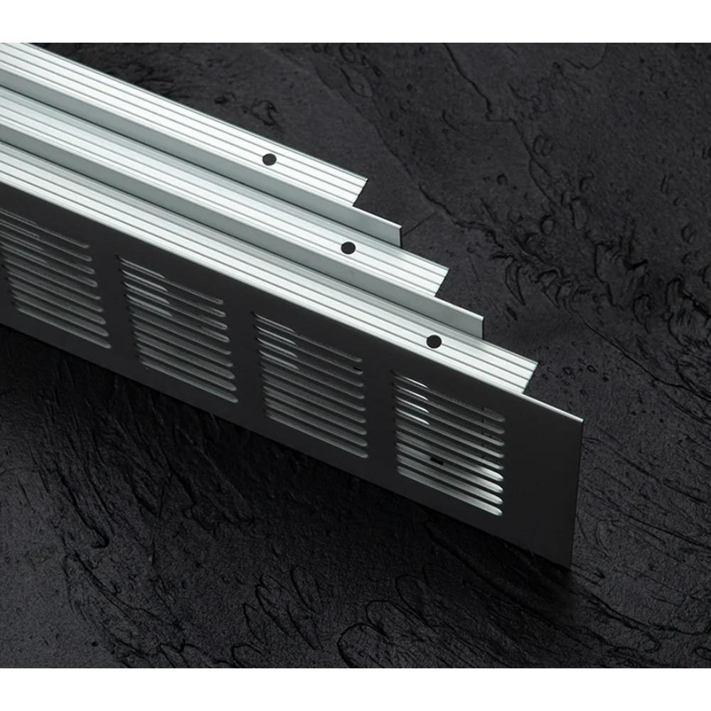 Griglie di Ventilazione Perforate in Lega di Alluminio, 50/80mm di Larghezza, Griglia di Ventilazione a Rete, Griglie di Ventilazione Perforate