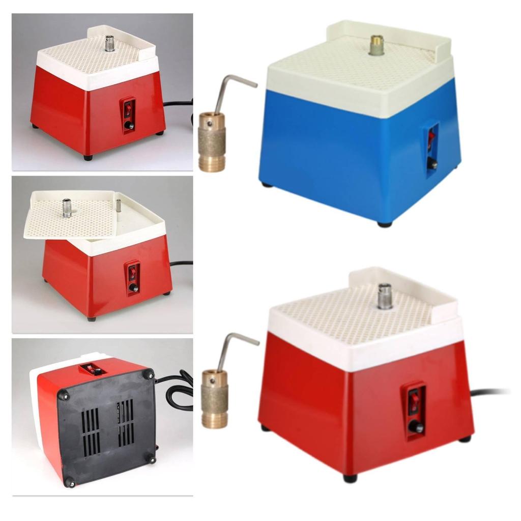 Stained Glass Grinder Portable Mini DIY Grinding Tool for Home Corner Studio Blue