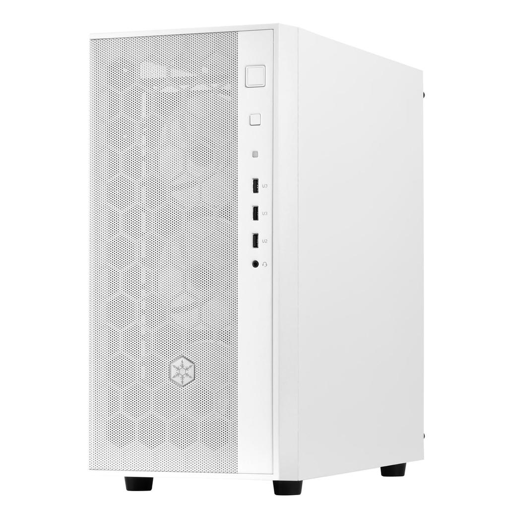Silver Stone [FARA Series] The ultimate PC case for showcasing your skills: SST-FAR1W-PRO with ARGB fans [Authorized Japanese Distributor] White