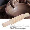 Rolling Stick Modeling Roller Pottery Tools Solid Wood Sculpture Kit Polished Craft