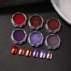 Hexagonal Bottled Magic Mirror Powder Set Mirror Effect Nail Glitter Decorative Fine Powder