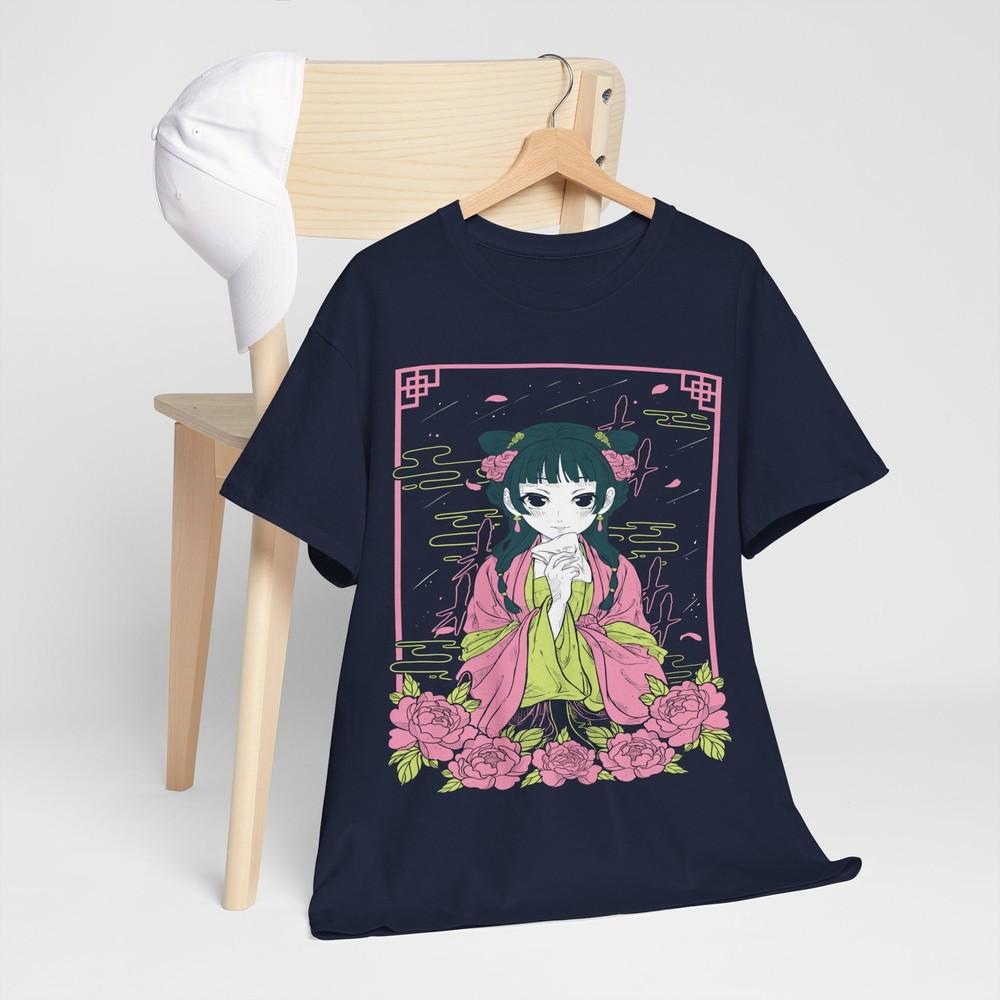 Kusuriya No Hitorigoto Maomao Tshirt Kawaii Short Sleeve Waifu Girl Gift Shirt S