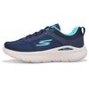Go Run Lite Slip Resistant Durable Trendy Comfortable Low Top Running Shoes Women Sneaker Blue 129423-NVAQ