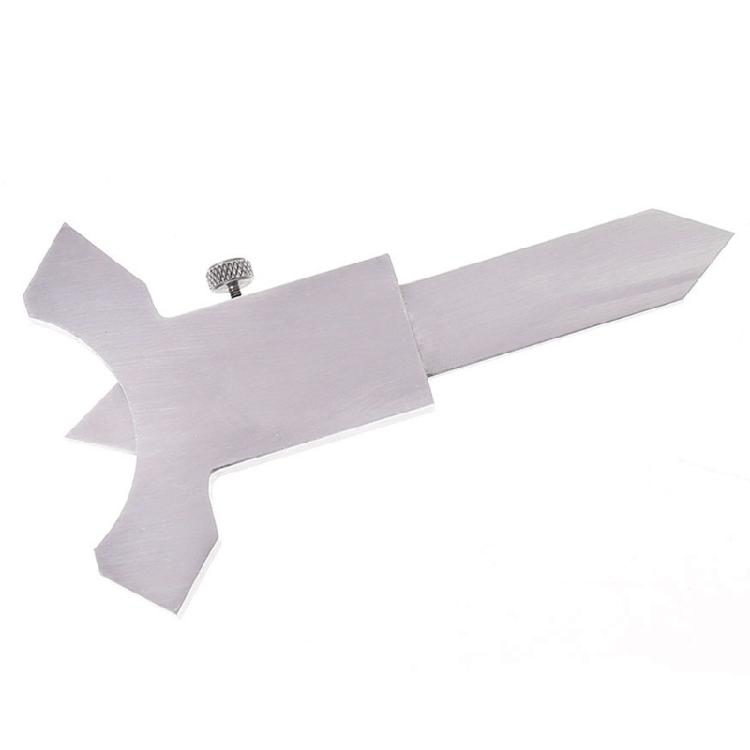0-20mm Weld Gage High Precision Stainless Steel 60 70 80 90 Degree Angle Ruler