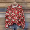 Women'S Christmas Sweater Cute Fun Christmas Sweater Fall And Winter Long Sleeve Knitted Sweater