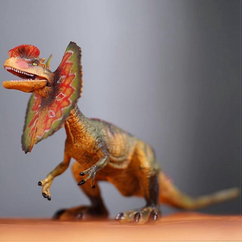 Dinosaur Toy Dilophosaurus Model Figurine Children Dinosaur Toys for Kids 3-5 Dinosaur Figure Toy Collection Birthday Gift for 3 Years Old Jurassic Er
