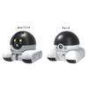 Wireless Pet Camera with Night Vision Intelligent AI Detection 360-Degree Coverage Wi-Fi Dual-Lens Smart Robot Camera with Wheels