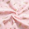 Decorative Pillowcase, Feathers, Light Pink