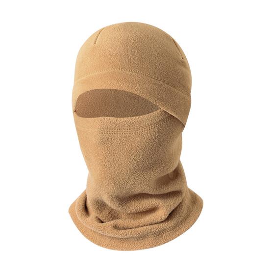 2Pcs/Set Winter Hat Scarf Set Solid Color Polar Fleece Thickened Riding Hat