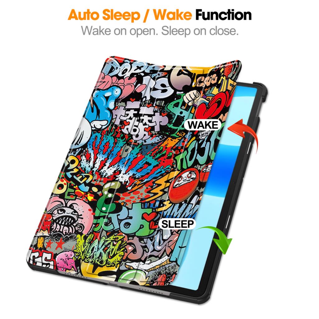 For Huawei MatePad 11.5 S 11.5S TGR-W10 DMG-W00 2024 Case Cover Auto Wake Sleep Case Tri-Folding Stand Cover Coque