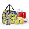 Tylers And Snowi Gaming Insulated Lunch Bags Food Container Portable Thermal Cooler Bento Box For Picnic