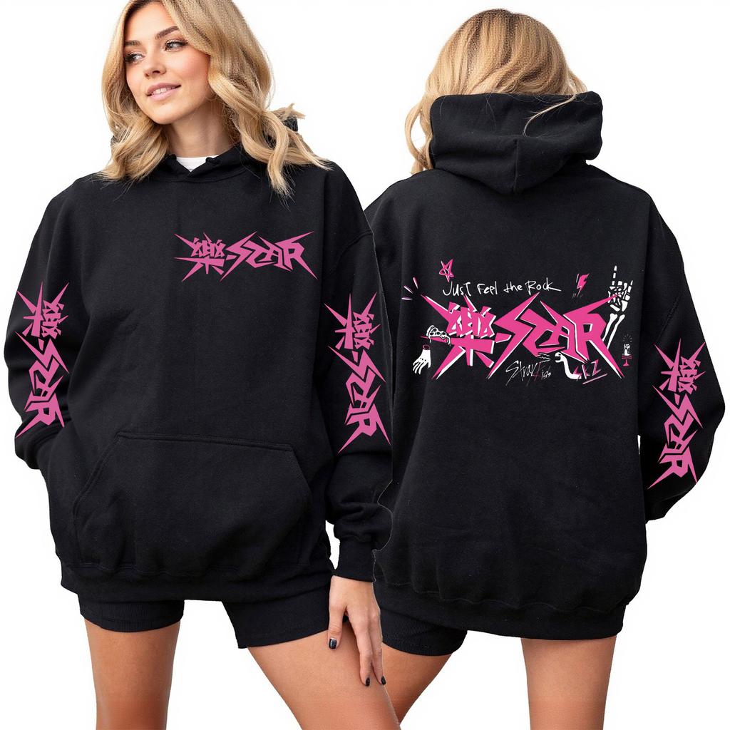 Women's Fashion Casual Outfit Sweatsuit Long Sleeve Top Printed Hooded Sweatshirt