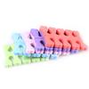 10 Pairs Toe Straightener Skin-friendly Bunion Guard Protector Sponge Finger Straightener for Nail Salon Walking