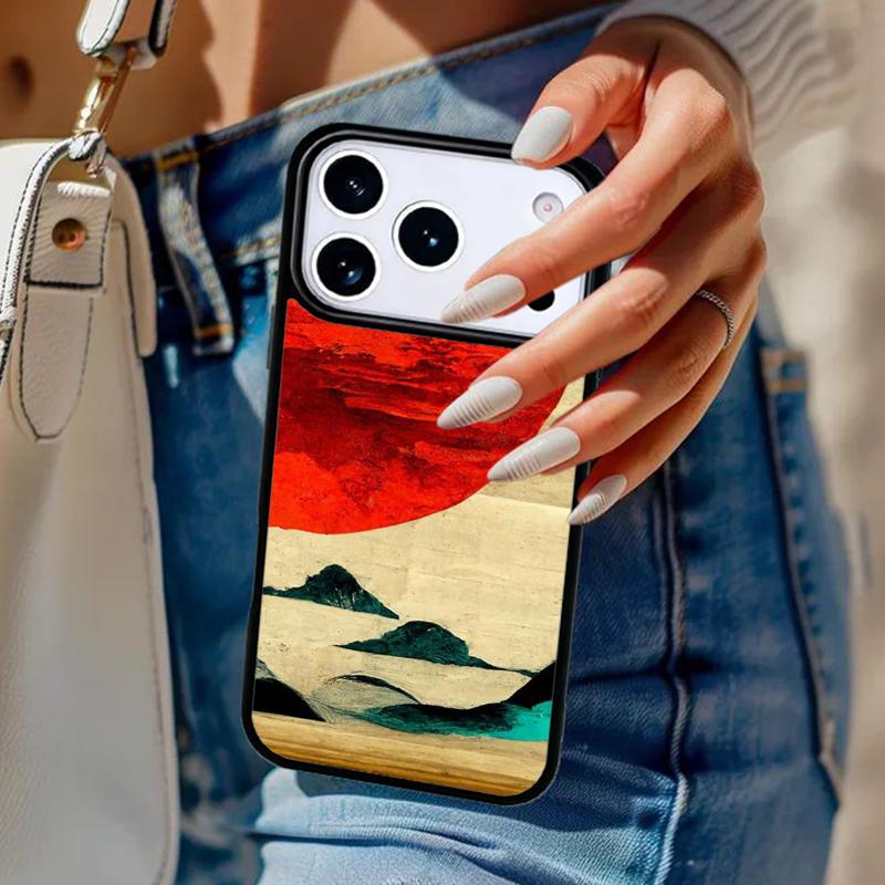 

Японская гравюра укиё-э Чехол для телефона Для iPhone 17 Air 14 15 13 12 Max Чехол Для Apple 14 15 16 16e 11 Pro Max Plus iPhone 12pro max