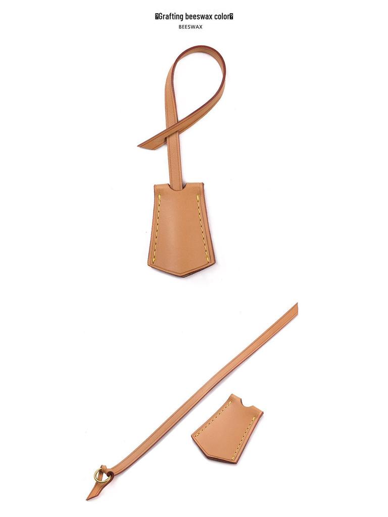 MHS-D-10 Farbwechselnder Anhänger aus pflanzlich gegerbtem Leder