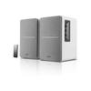 Edifier R1280T Blanc- Enceintes Studio et Bibliothèque Actives 42W, Télécommande IR, 2 Entrées RCA, Ampli Intégré, Pour PC, Portable