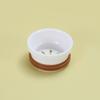 Japanese-style Wood Grain Cover Steel Insulated Cup Mini Tea Pocket Cup Business Office Gift Mug Durable Durable