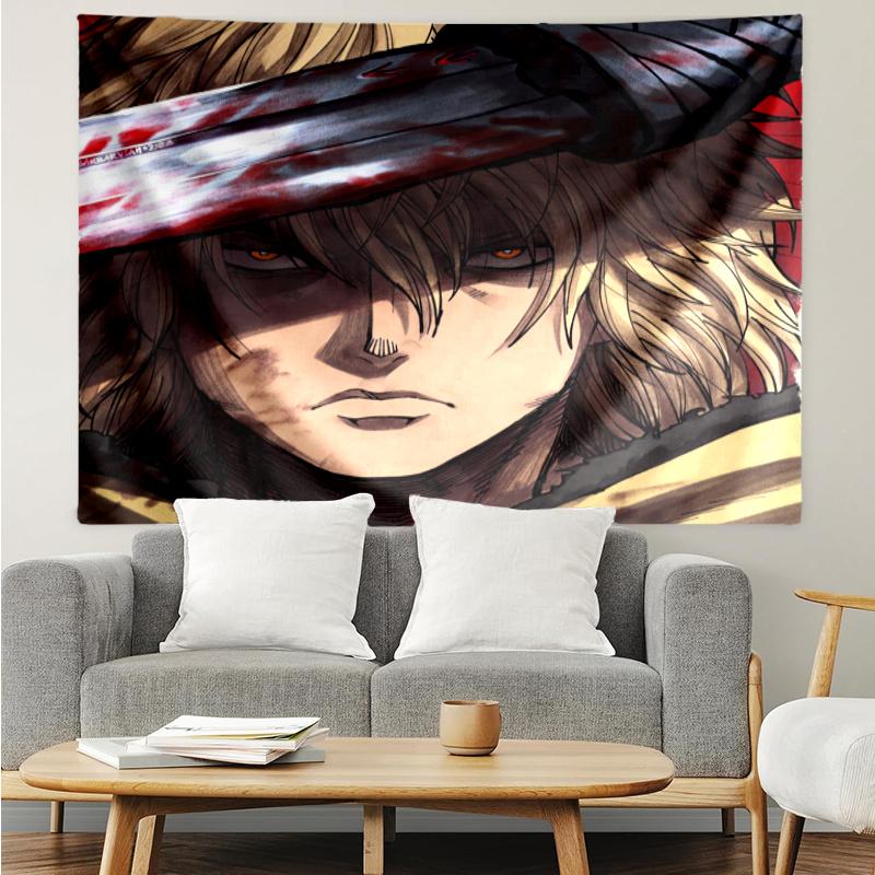 Vinland Saga Wall Hanging Tapestry Wall Cloth Tapestries Decor Wall Bedroom Decoration