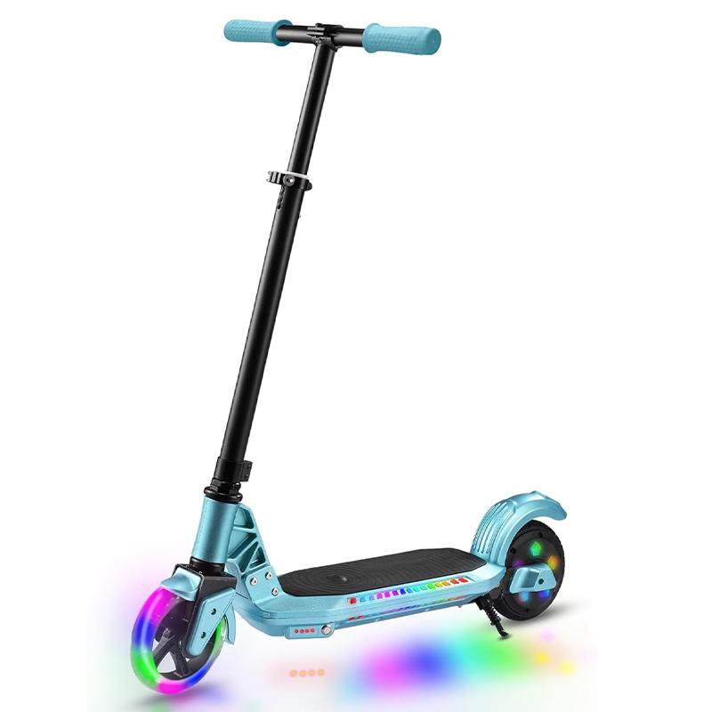 

Детский складной электросамокат, 110 Вт 12 км/ч, запас хода 8-10 км, регулируемая высота, идеальный подарок для детей и подростков от 6 лет