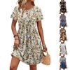 Dresses For Women Short Sleeve O Neck Casual Dresses Waist Maternity Dress With Pockets