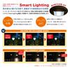 Stay lit until the next morning GWSOLAR's best-selling 3-piece [Smart] solar light set Warm white, 30 lumens [Smart Lighting]. Illuminate your garden