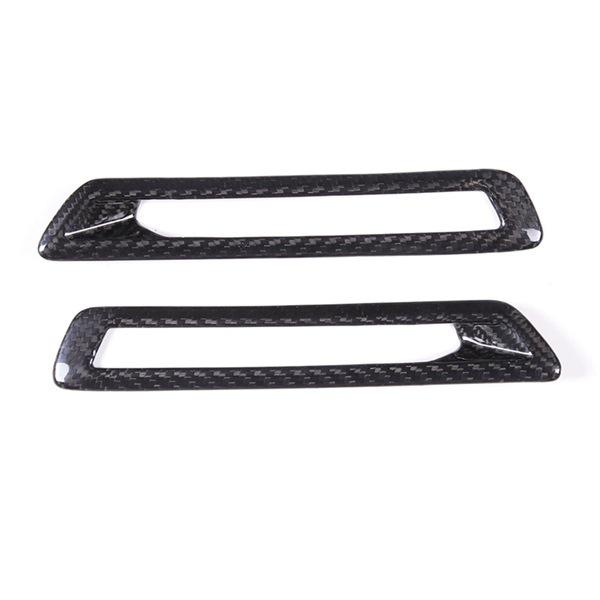 Set of 2 Dry Carbon Fiber A-Pillar Air Vent Frames for 2019-2022 BMW 8 Series G14/G15/G16