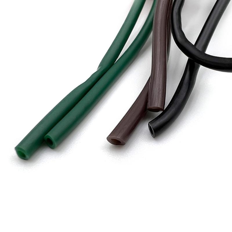 Karpfenfischen Hülse Anti-Verhedderungs-Schläuche Bissfest Karpfenfischen Gummirohr Outdoor Angelzubehör Werkzeuge