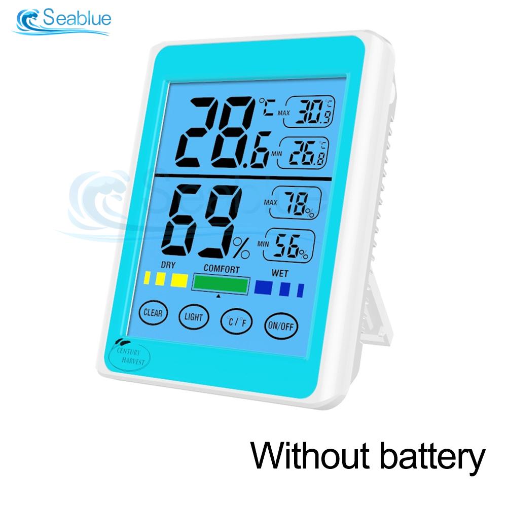 Mini LED Digital LCD Indoor Thermometer Temperature Hygrometer Sensor Backlight Humidity Meter Electronic Weather Convenient