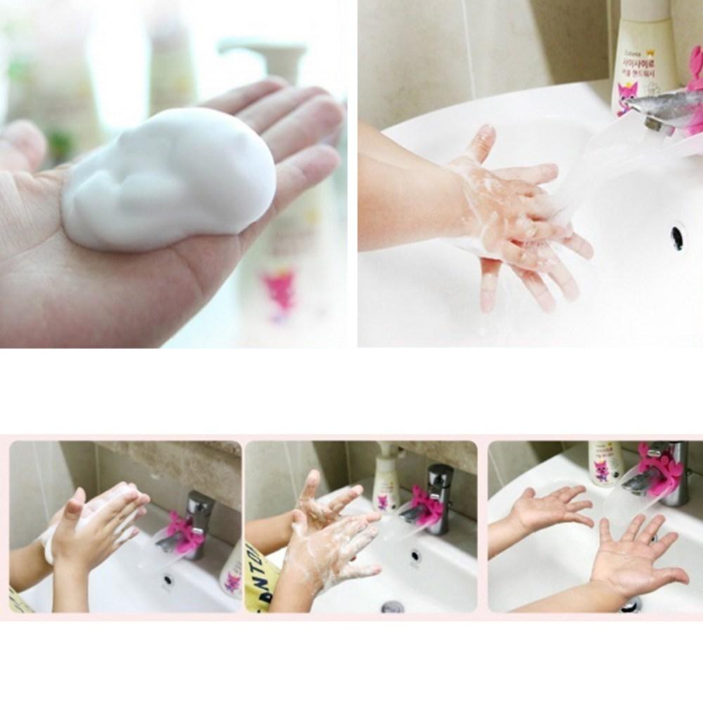 Babience Pinkfong Bubble Hand Wash Baby Powder Scent, 540ml, 2 Units