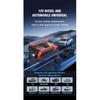 EAFC 2000A/600A  Jump Starter Portable Power Bank 12V Car Battery Booster with Dual USB Ports & LED Flashlight Fast Charging