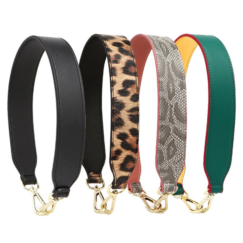 58cm Wide PU Leather Bag Handles Women Underarm Shoulder Strap Replacement Handbag Belts Lady DIY Purse Accessories Detachable
