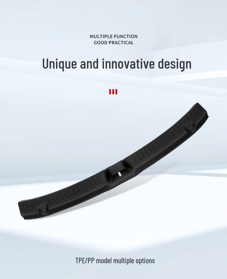Tesla Model Y/3 Trunk Sill Decorative Strip for Interior Enhancement
