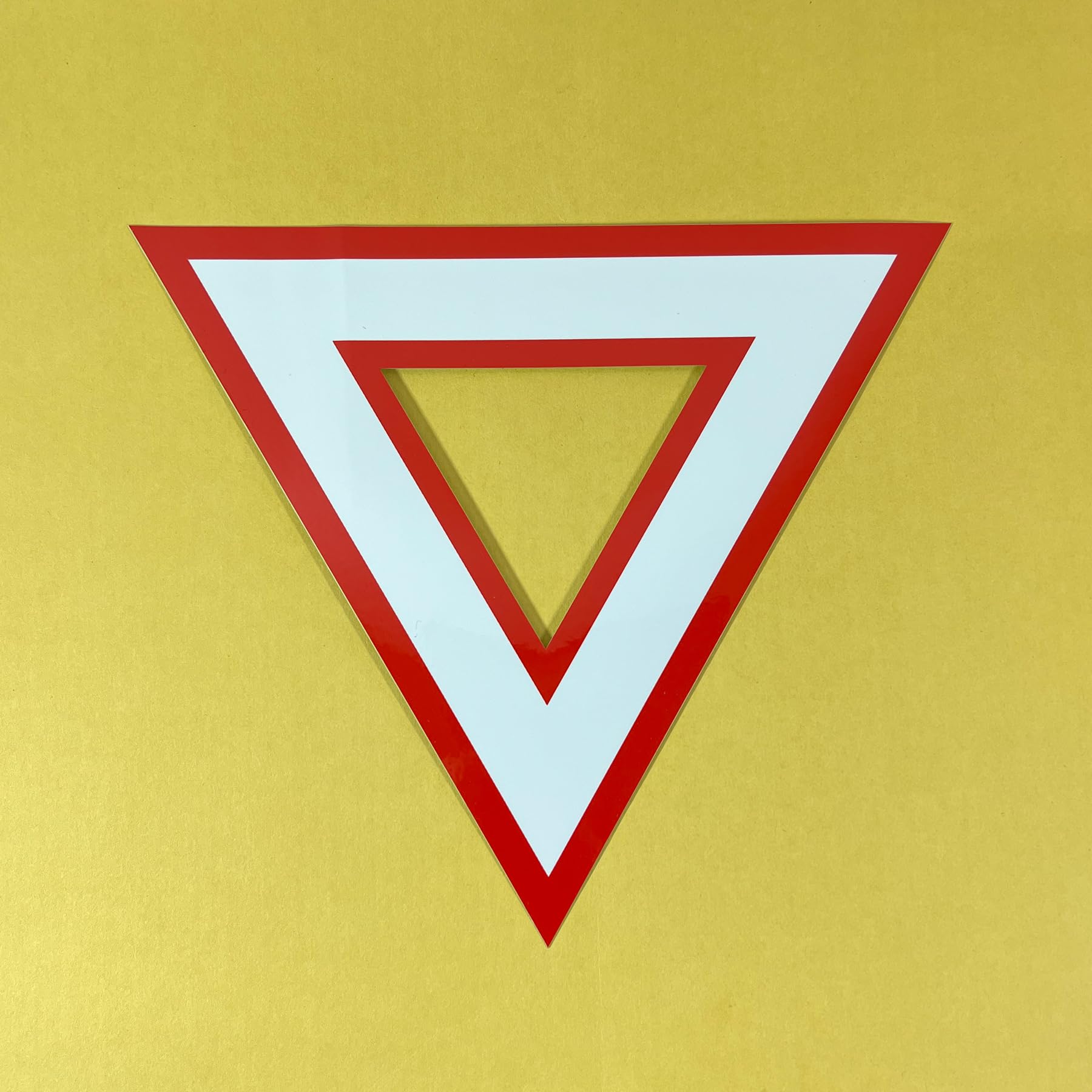 

Trailer Standard Relief Sticker (Perforated Type) белый