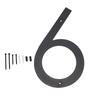 16 Inch Large Modern House Number Big Metal Floating Home Address Number for Outside Outdoor